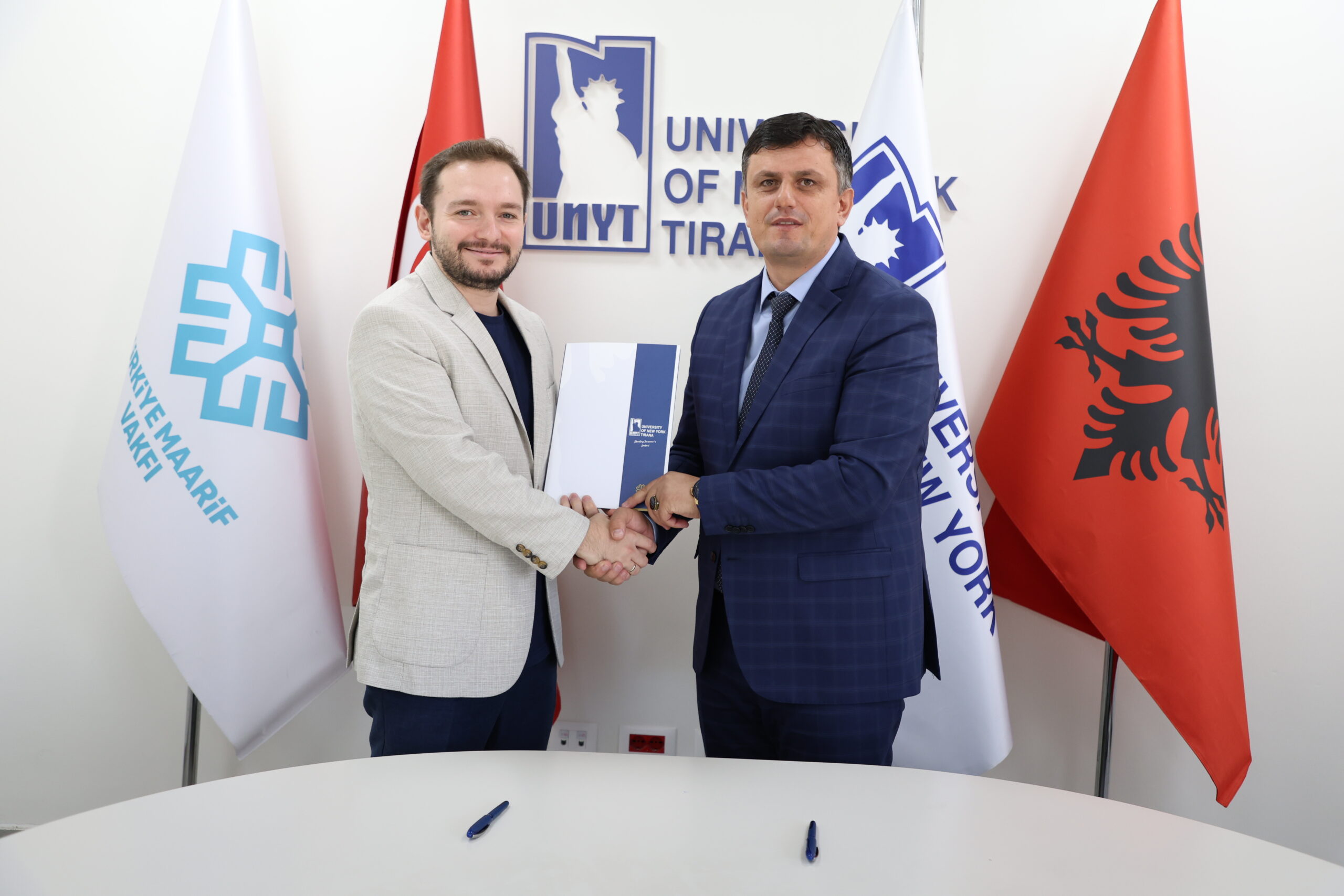 Shoqata e Vëllazërore Humanitare Kulturore “Istanbul” Memorandum Mirëkuptimi me University of New York Tirana (UNYT)